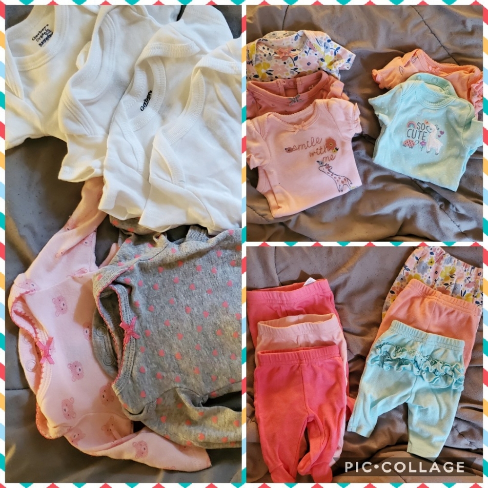 Preemie Girl Lot